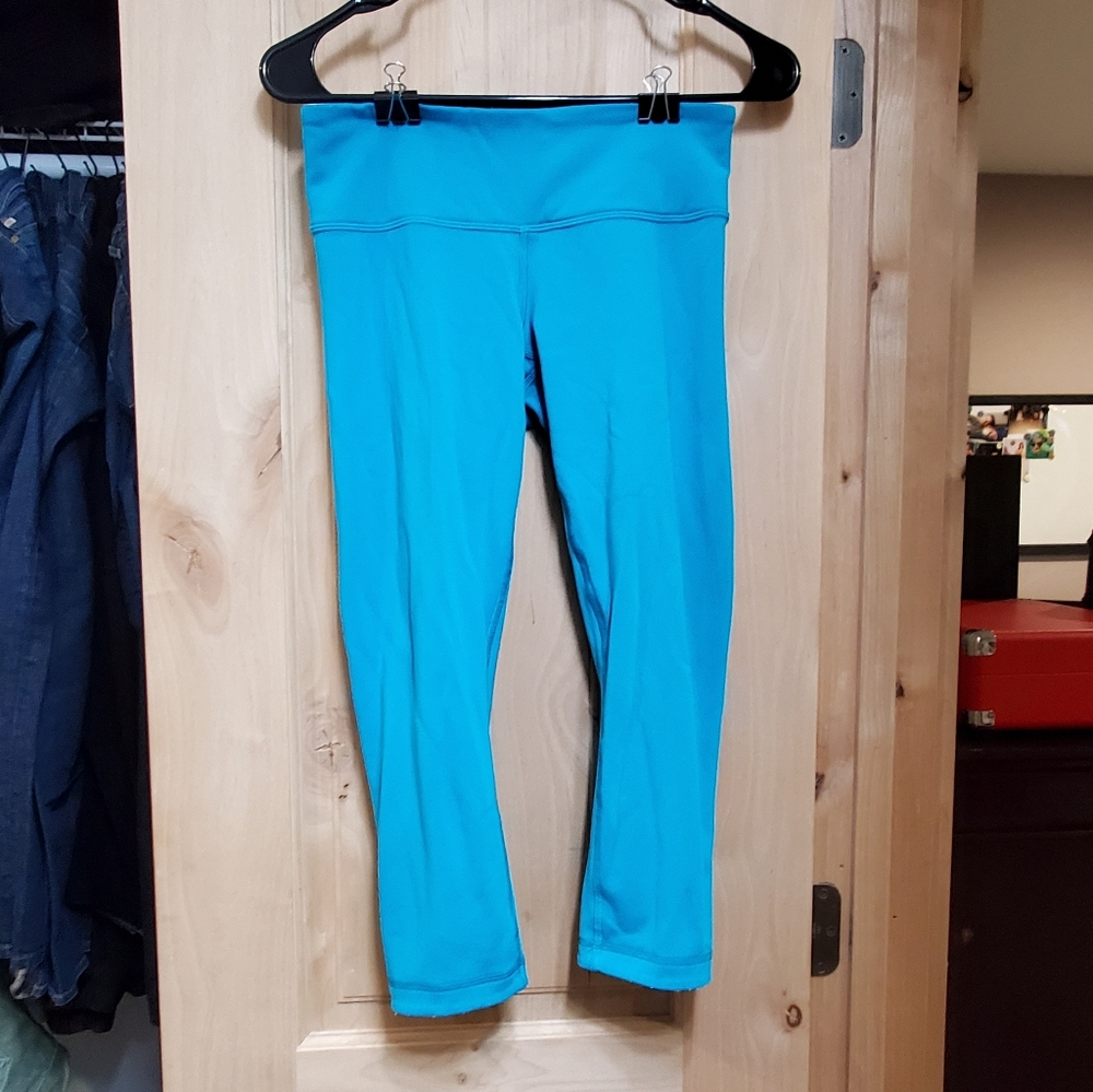 Lululemon Wunder Under Reversible Crop Legging